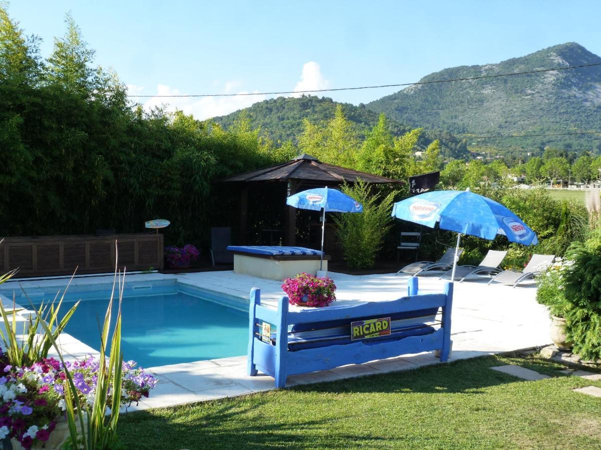 Les Bambous B&B Levens Exterior foto